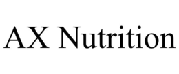 AX NUTRITION trademark