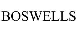BOSWELLS trademark