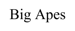 BIG APES trademark