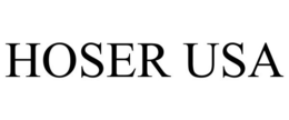 HOSER USA trademark