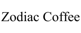 ZODIAC COFFEE trademark