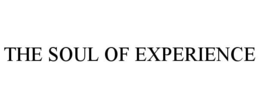 THE SOUL OF EXPERIENCE trademark