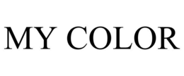 MY COLOR trademark
