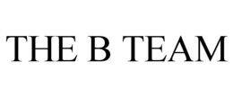 THE B TEAM trademark