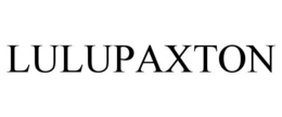 LULUPAXTON trademark