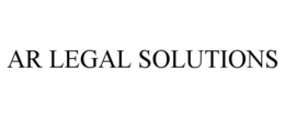 AR LEGAL SOLUTIONS trademark