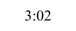 3:02 trademark