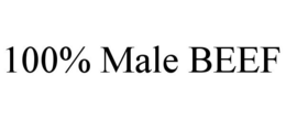 100% MALE BEEF trademark