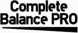 COMPLETE BALANCE PRO trademark