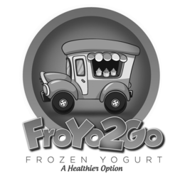 FROYO2GO FROZEN YOGURT A HEALTHIER OPTION trademark