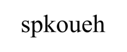 SPKOUEH trademark