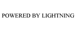 POWERED BY LIGHTNING trademark