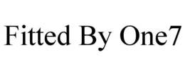 FITTED BY ONE7 trademark
