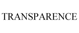 TRANSPARENCE trademark