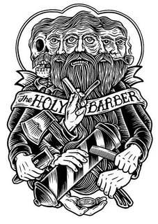 THE HOLY BARBER trademark