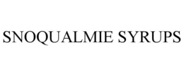 SNOQUALMIE SYRUPS trademark