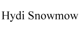 HYDI SNOWMOW trademark