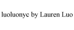 LUOLUONYC BY LAUREN LUO trademark