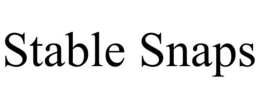 STABLE SNAPS trademark