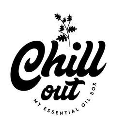 CHILL OUT MY ESSENTIAL OIL BOX trademark
