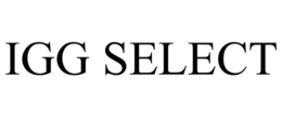 IGG SELECT trademark