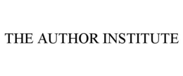 THE AUTHOR INSTITUTE trademark