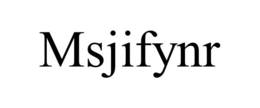 MSJIFYNR trademark
