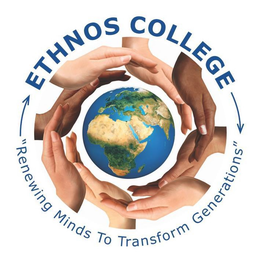 ETHNOS COLLEGE "RENEWING MINDS TO TRANSFORM GENERATIONS" trademark