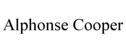 ALPHONSE COOPER trademark