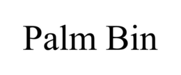 PALM BIN trademark