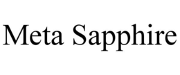 META SAPPHIRE trademark