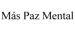 MÁS PAZ MENTAL trademark