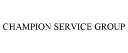 CHAMPION SERVICE GROUP trademark