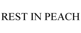 REST IN PEACH trademark