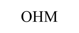 OHM trademark