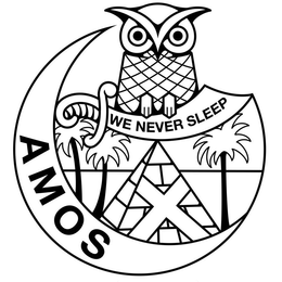 AMOS WE NEVER SLEEP X trademark