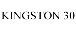 KINGSTON 30 trademark