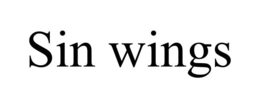 SIN WINGS trademark
