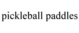 PICKLEBALL PADDLES trademark