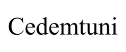 CEDEMTUNI trademark