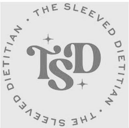 T S D THE SLEEVED DIETITIAN · THE SLEEVED DIETITIAN · trademark
