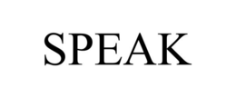 SPEAK trademark