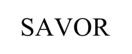 SAVOR trademark