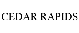 CEDAR RAPIDS trademark