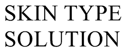 SKIN TYPE SOLUTION trademark
