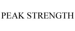 PEAK STRENGTH trademark