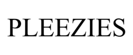 PLEEZIES trademark