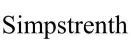 SIMPSTRENTH trademark