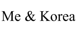 ME & KOREA trademark