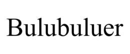 BULUBULUER trademark